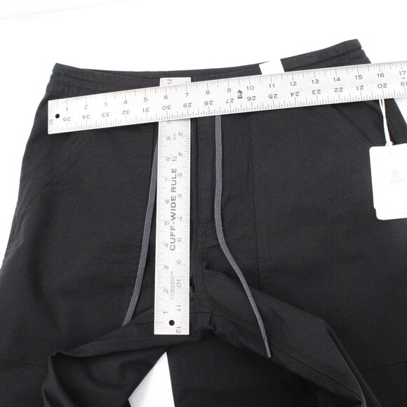 NWT Roark Pants Mens 29 Black Drawstring Layover Traveler Pant - Picture 8 of 16